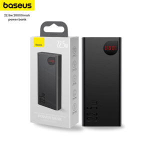 Baseus adaman 22.5w 20000mah metal digital display power bank