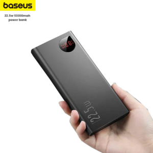 Baseus adaman 22.5w 10000mah metal digital display power bank