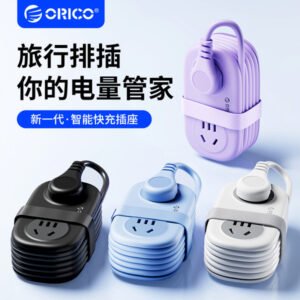 Orico 20w Fast Charging Travel Power Strip