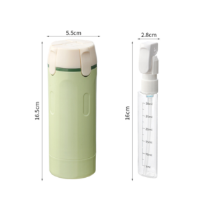 4-in-1 Portable Toiletries Dispenser for Travel (Green)