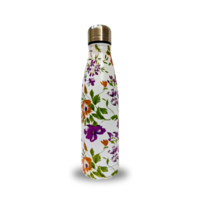 Floral Printed 500ml Vacuum Bottle - (W.Floral)
