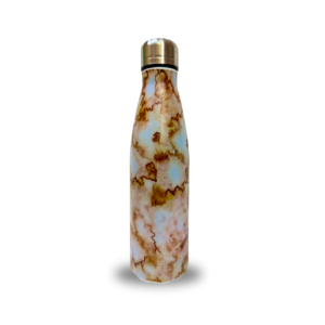 Marble Texture 500ml Vacuum Bottle - (Sky)