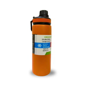 500ml vacuum water bottle for gym/sports usage - Orange