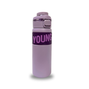 620ml vacuum water bottle for gym/sports usage - Purple