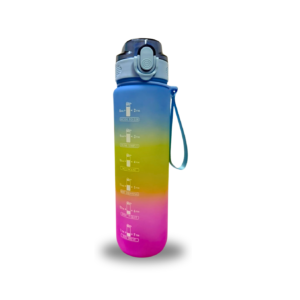 1L Plastic water bottle for gym/sports usage - Sky