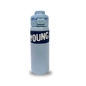 620ml vacuum water bottle for gym/sports usage - Sky