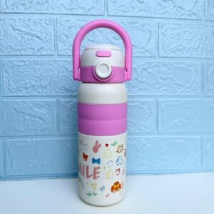 Smart Kids Premium Water Bottle 500ml (Pink)